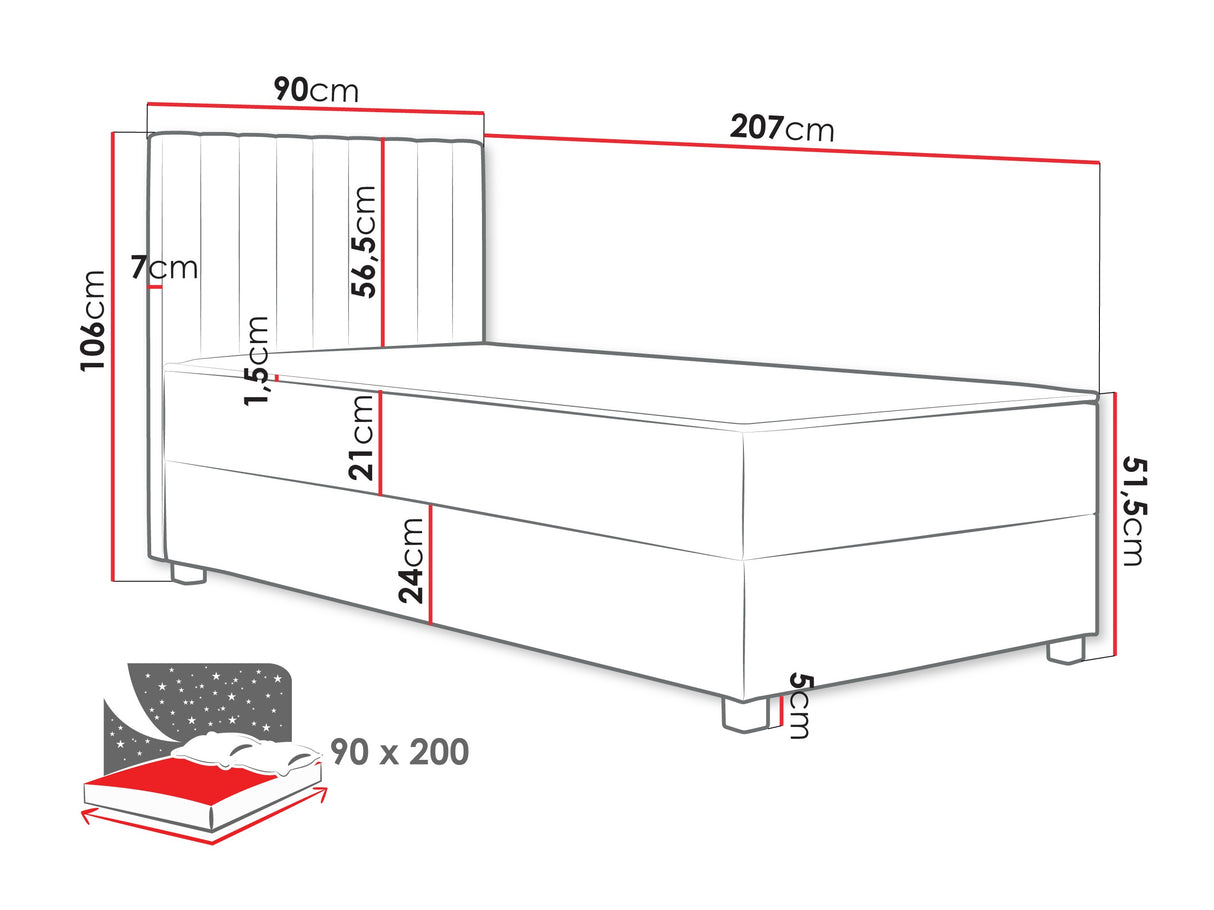 Cama continental 615765