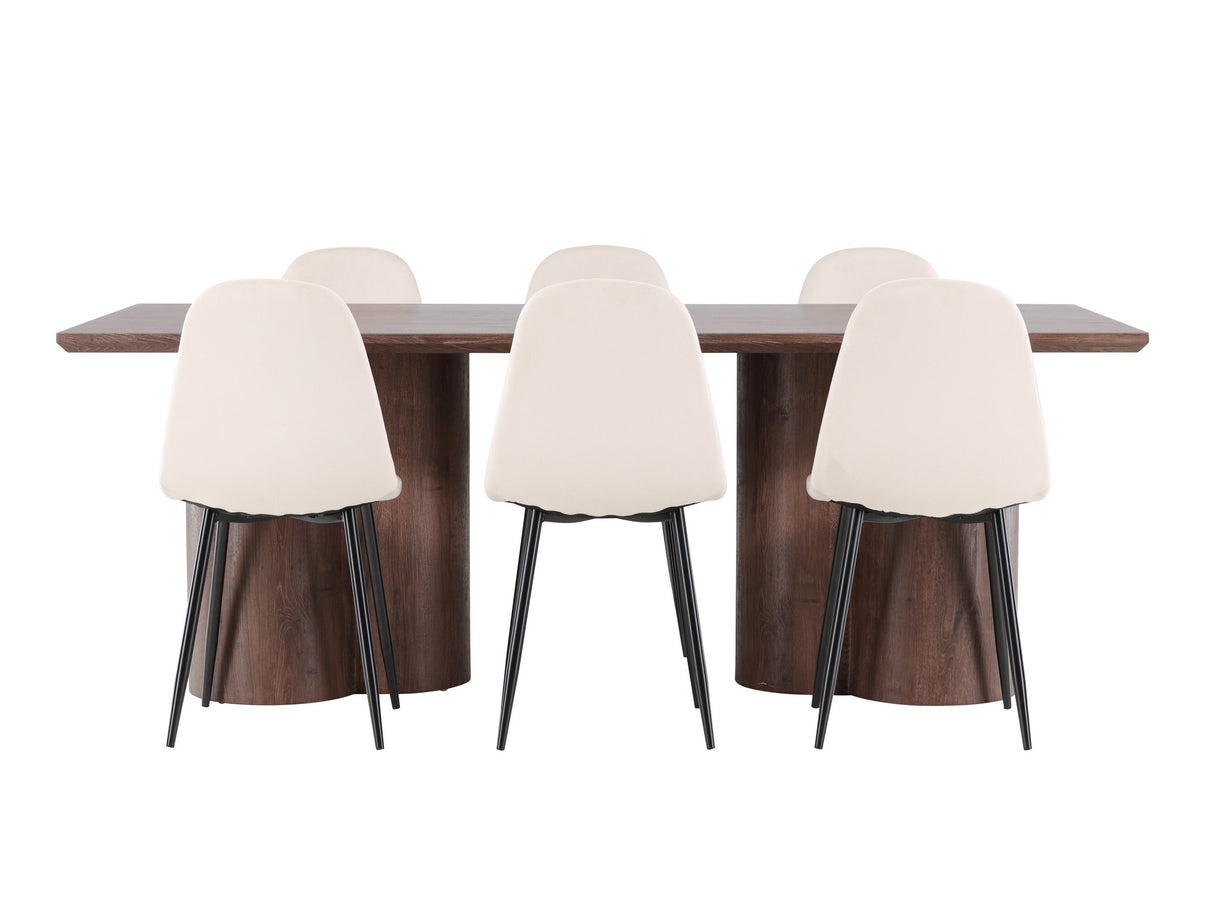 Conjunto de mesas y sillas para comedor 616092