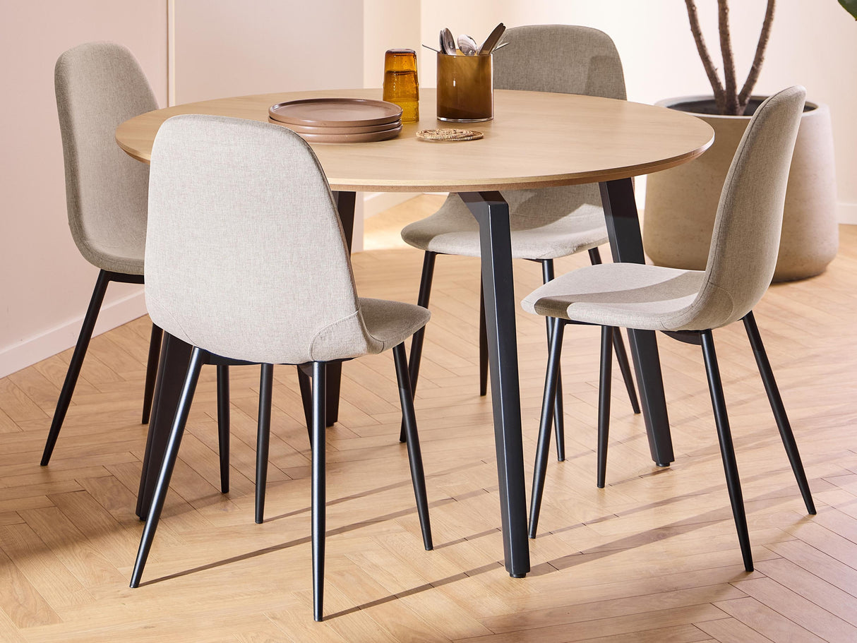 Conjunto de mesas y sillas para comedor 618273