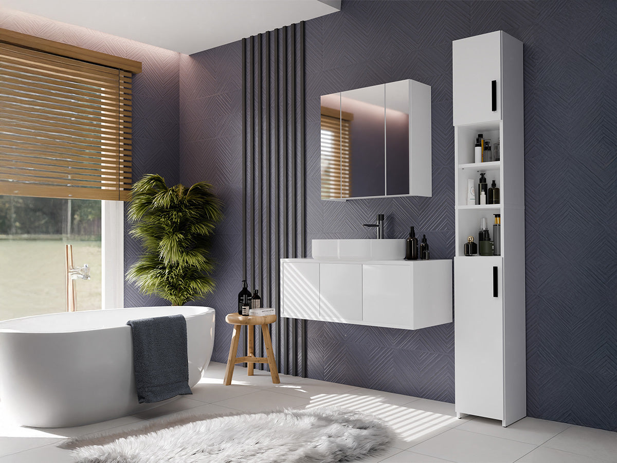 Mueble con espejo para baño 619686