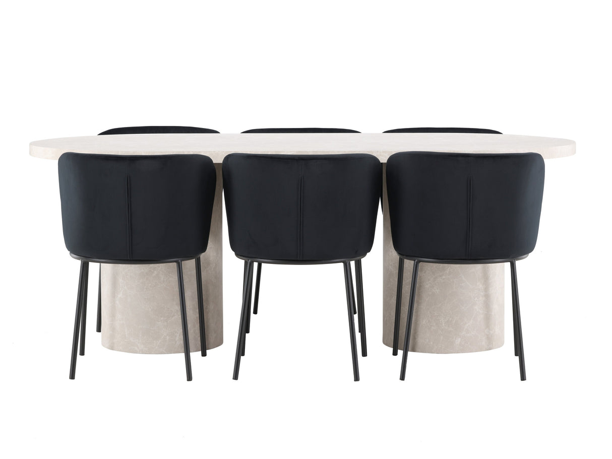 Conjunto de mesas y sillas para comedor 619869
