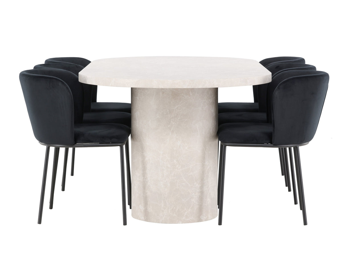 Conjunto de mesas y sillas para comedor 619869