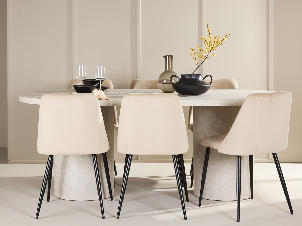 Conjunto de mesas y sillas para comedor 619884