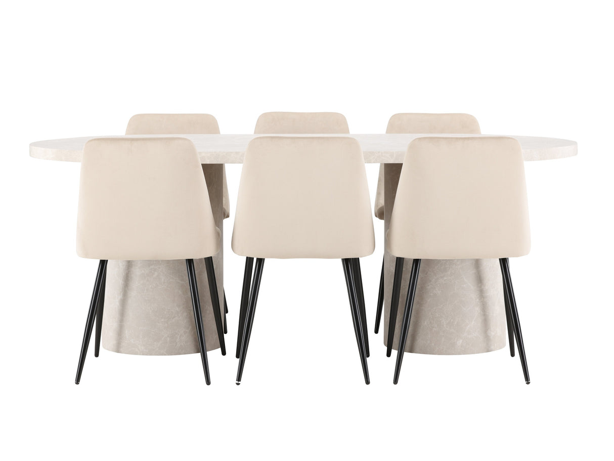 Conjunto de mesas y sillas para comedor 619884