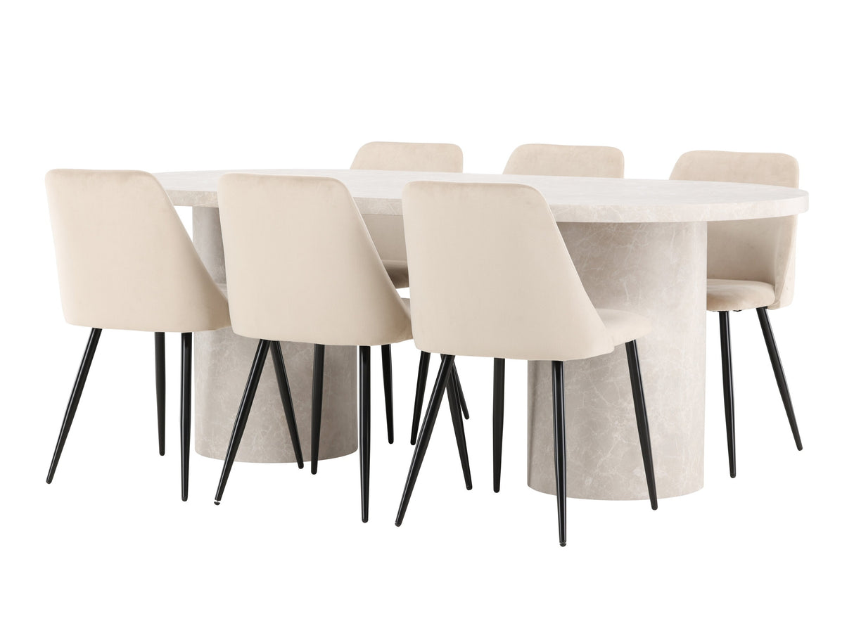 Conjunto de mesas y sillas para comedor 619884