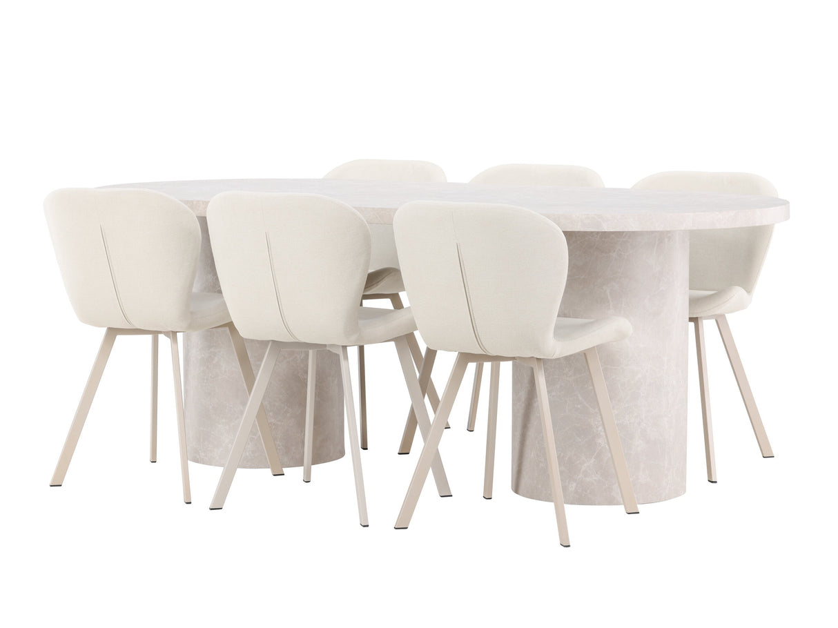 Conjunto de mesas y sillas para comedor 619892