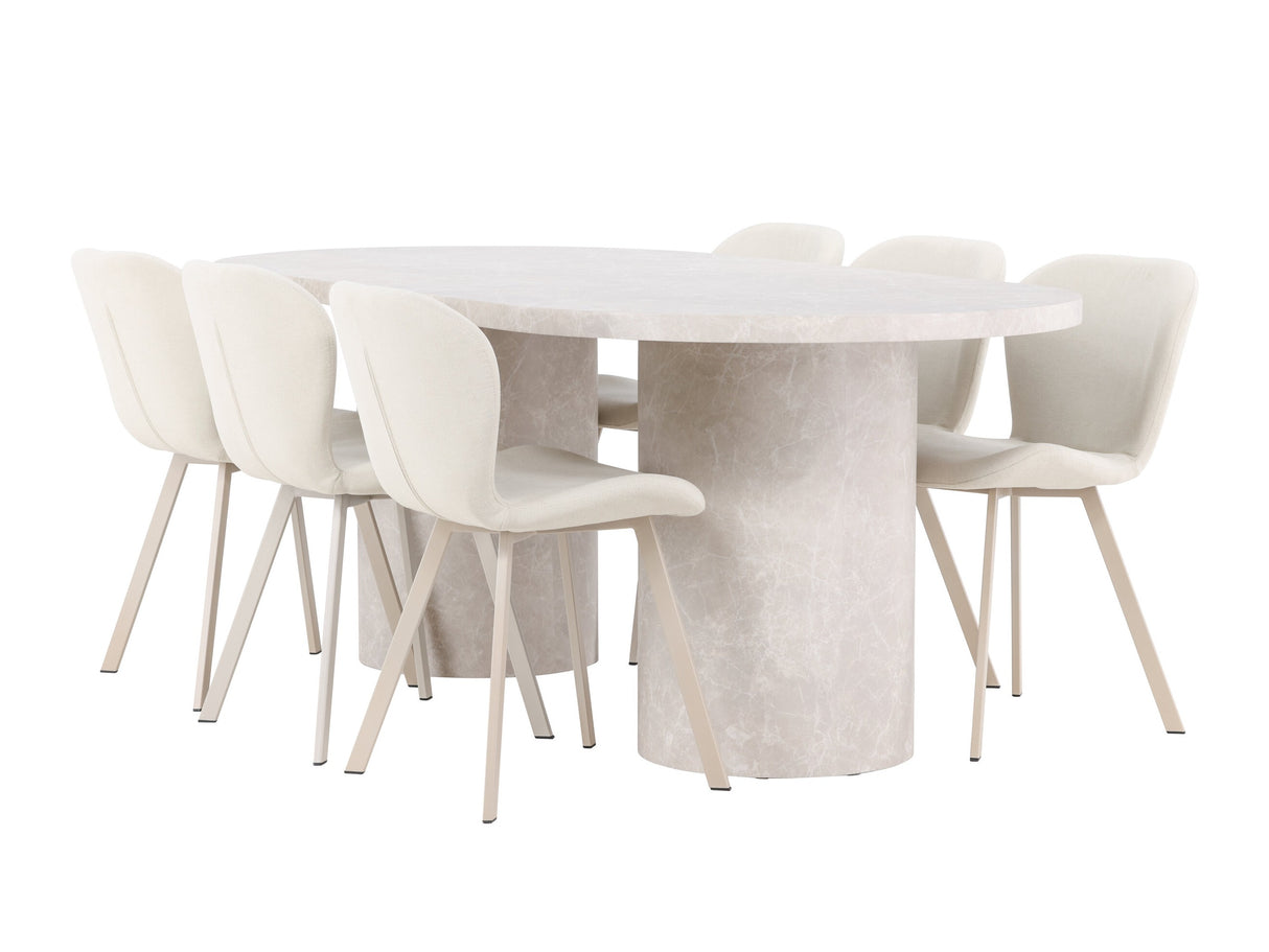Conjunto de mesas y sillas para comedor 619892