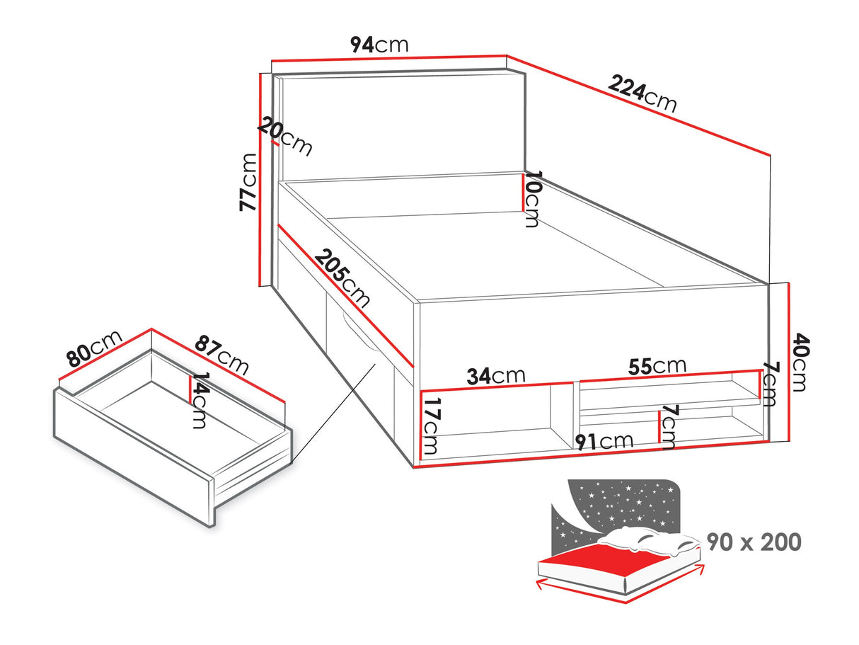 Cama 90868