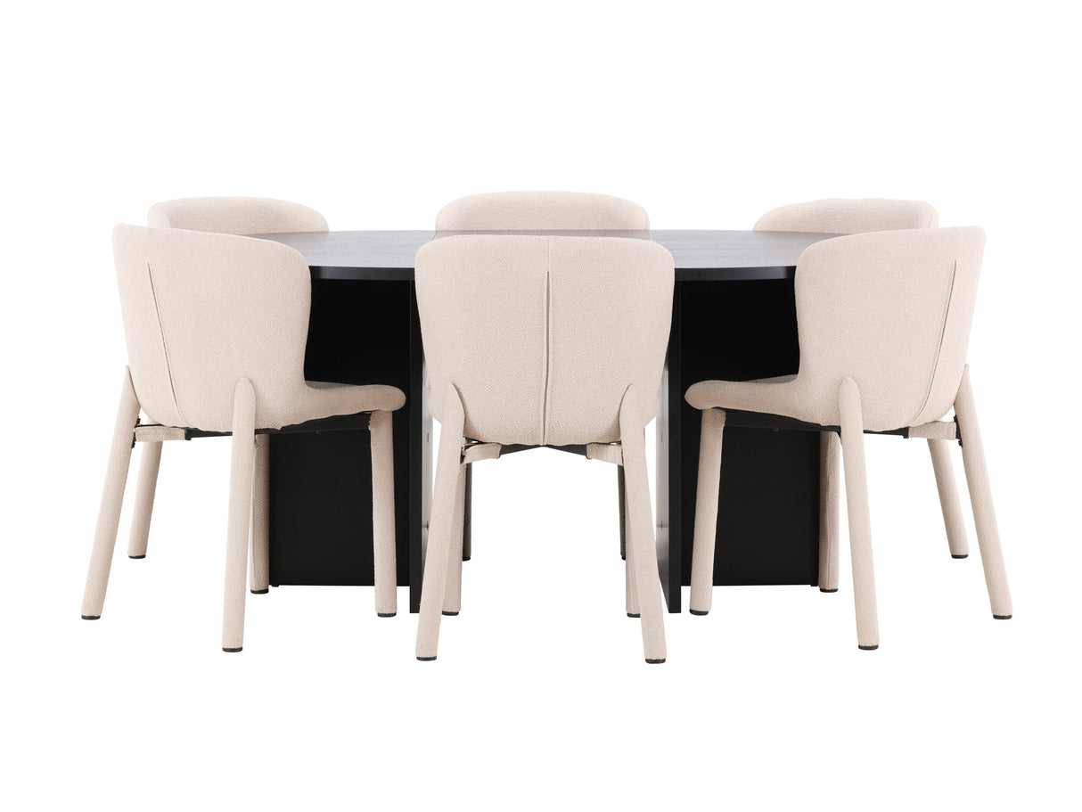 Conjunto de mesas y sillas para comedor 622682