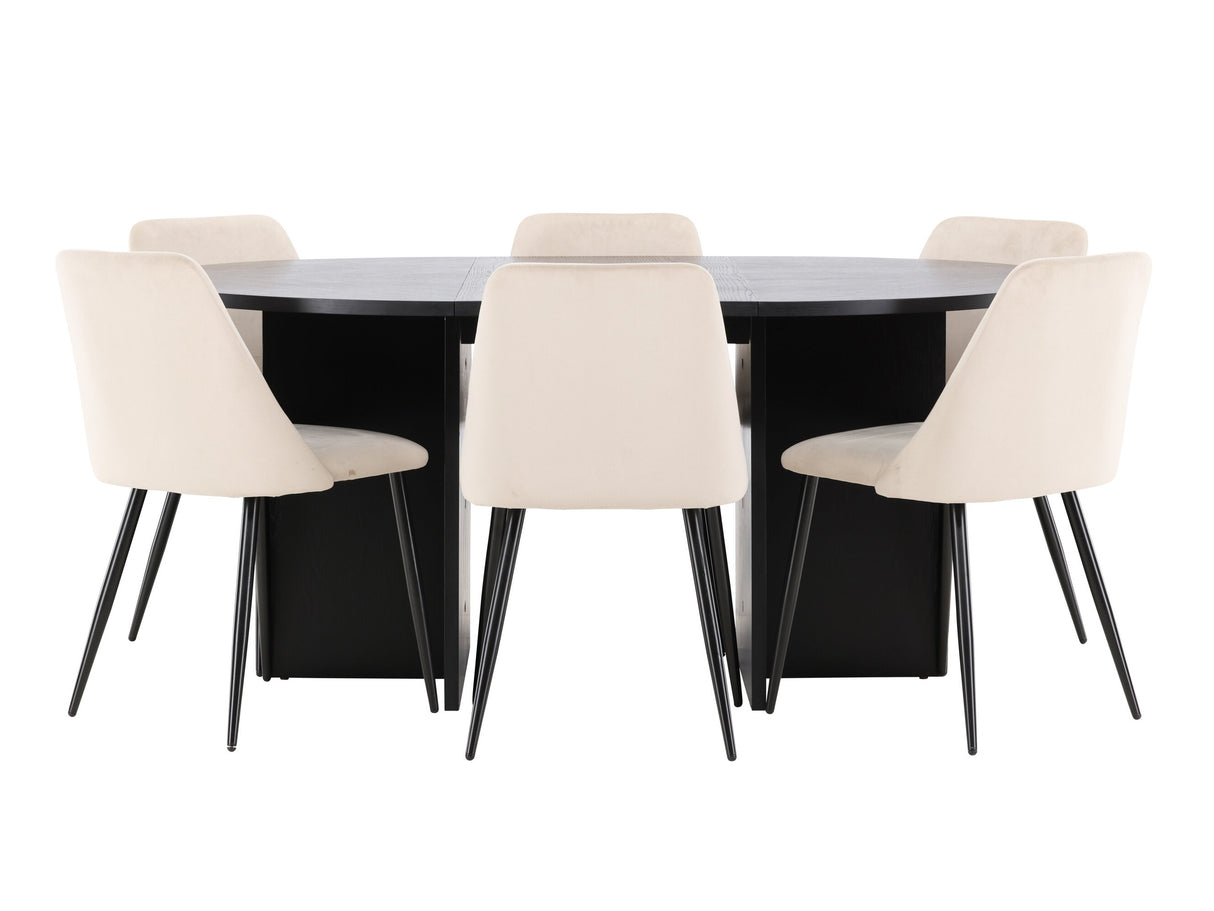 Conjunto de mesas y sillas para comedor 622797