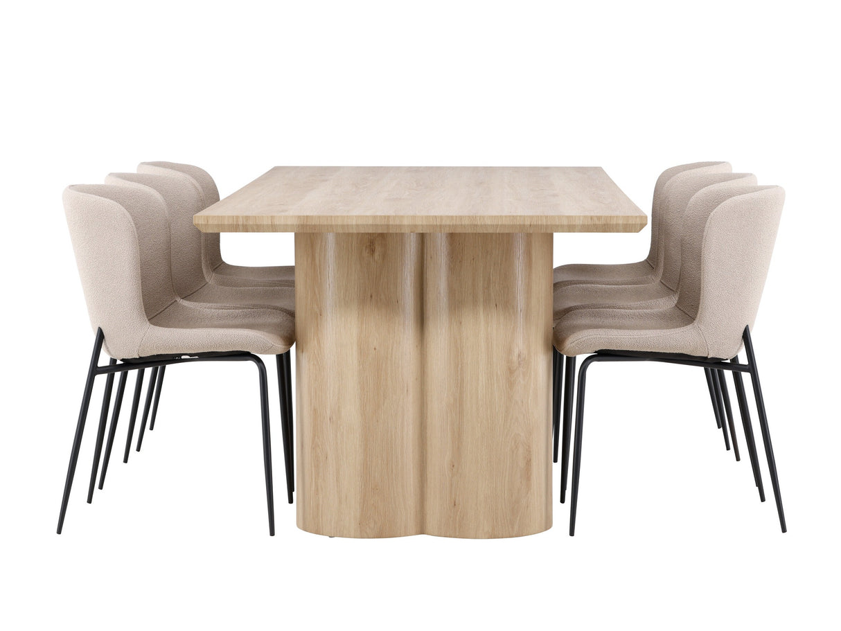 Conjunto de mesas y sillas para comedor 623083