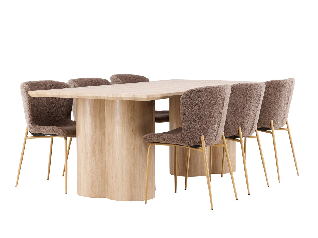 Conjunto de mesas y sillas para comedor 623083