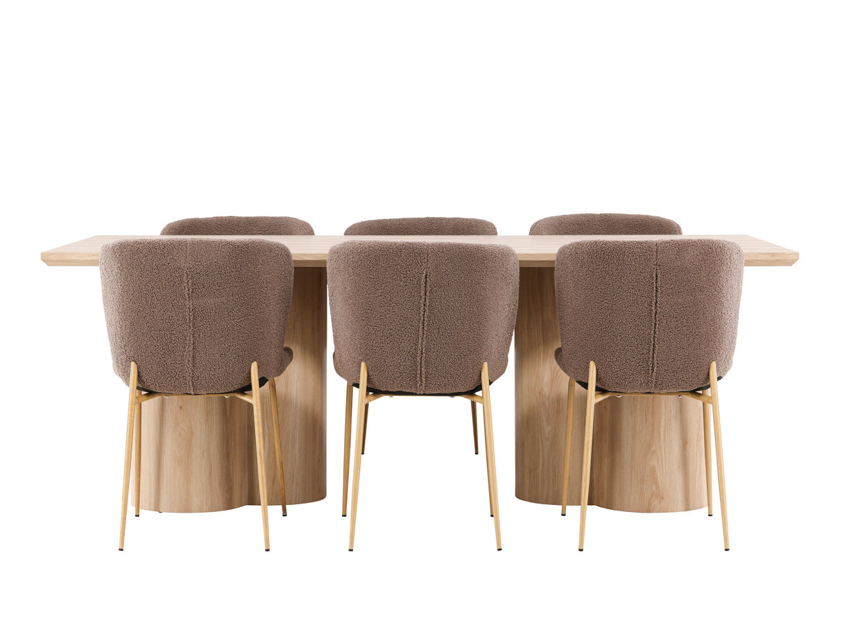 Conjunto de mesas y sillas para comedor 623083