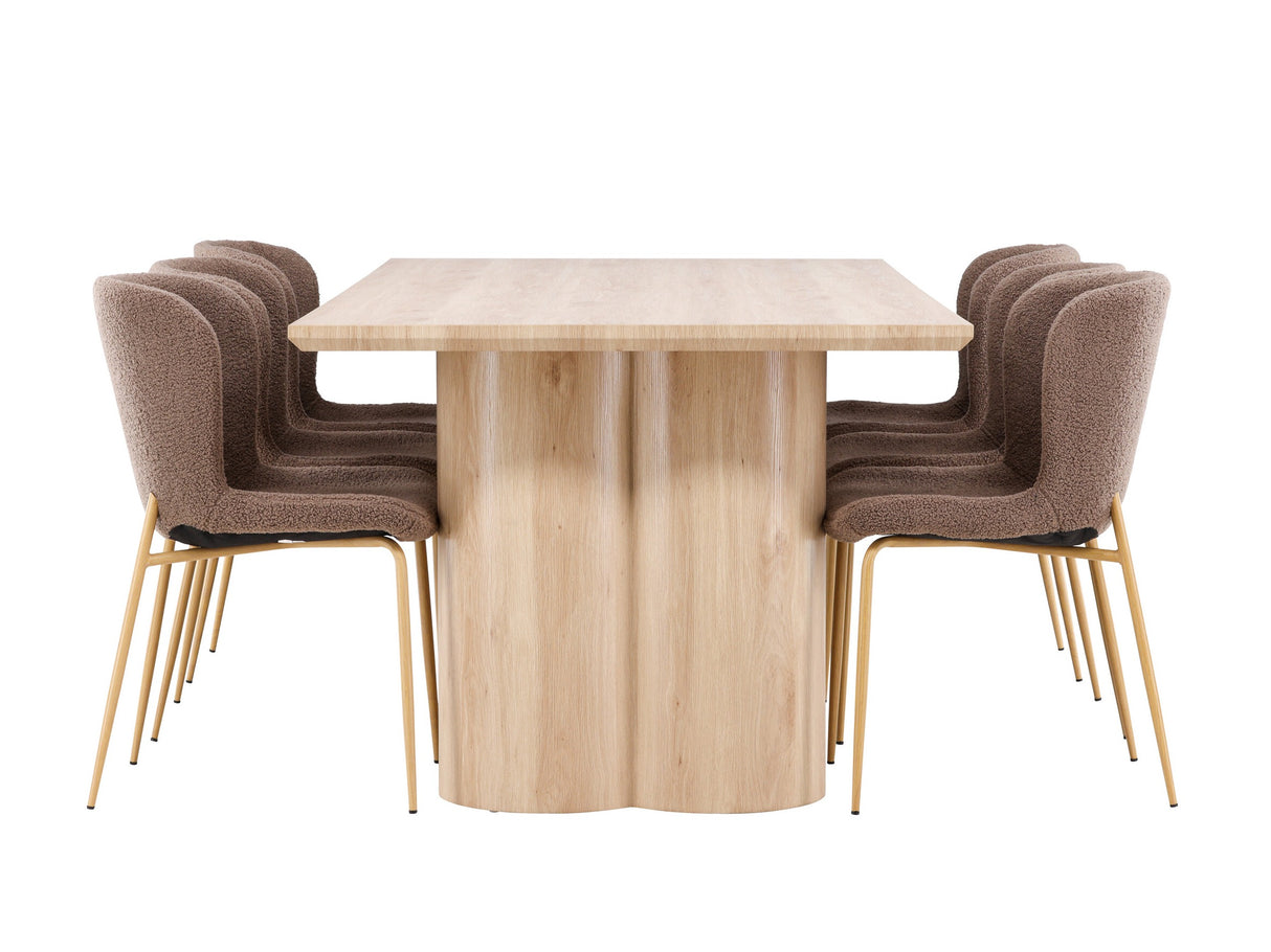 Conjunto de mesas y sillas para comedor 623083