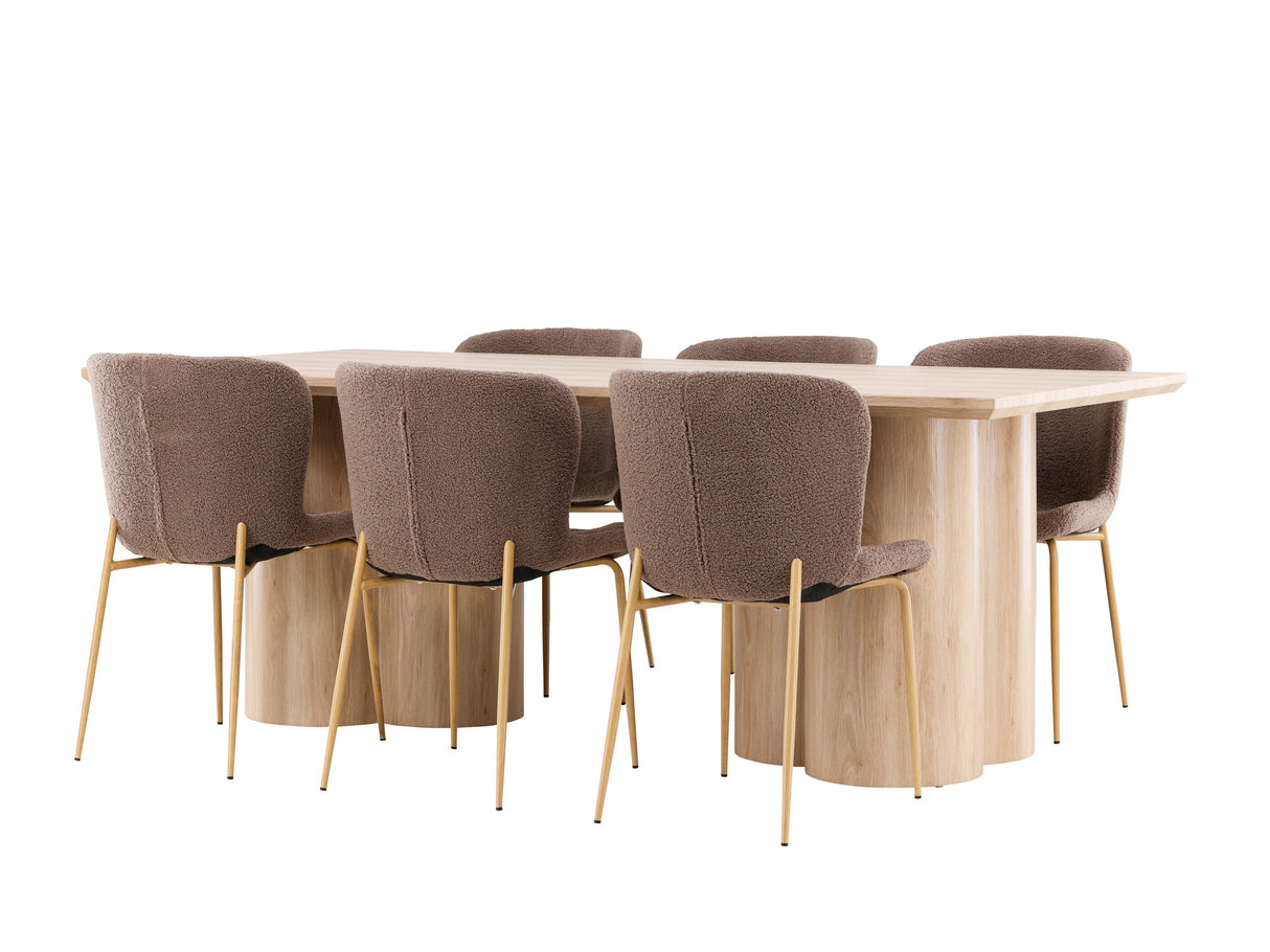 Conjunto de mesas y sillas para comedor 623083
