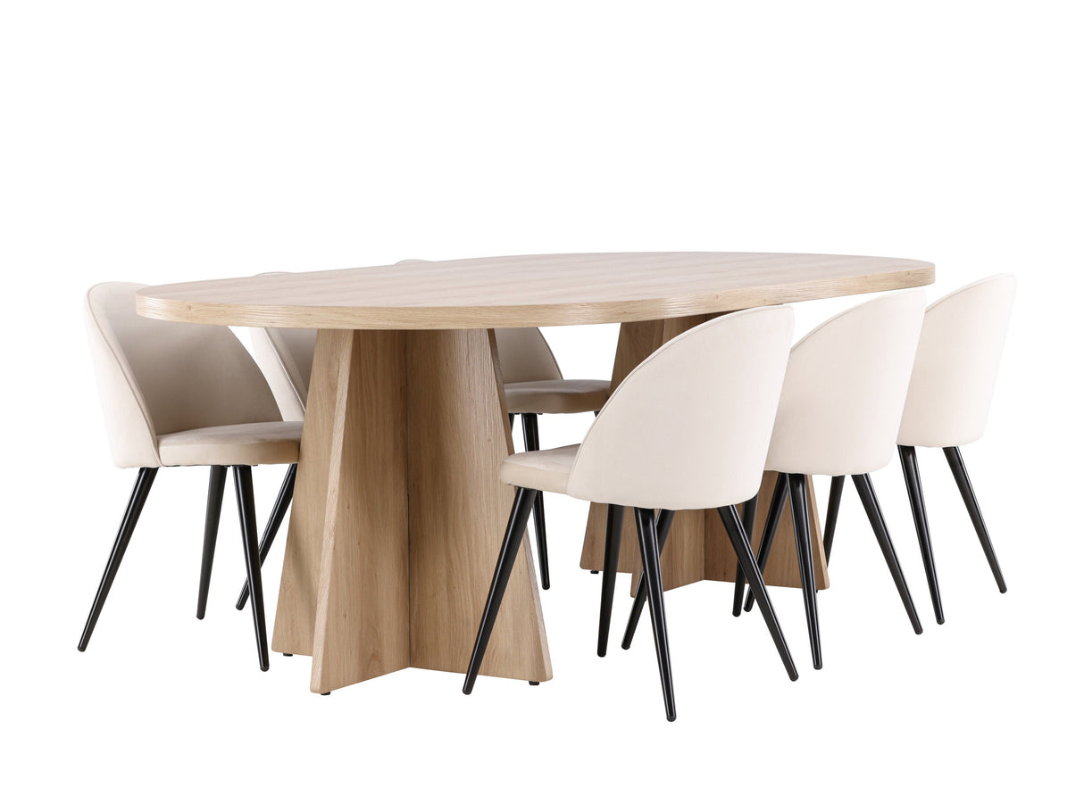Conjunto de mesas y sillas para comedor 623396