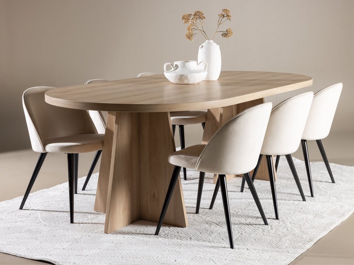Conjunto de mesas y sillas para comedor 623396