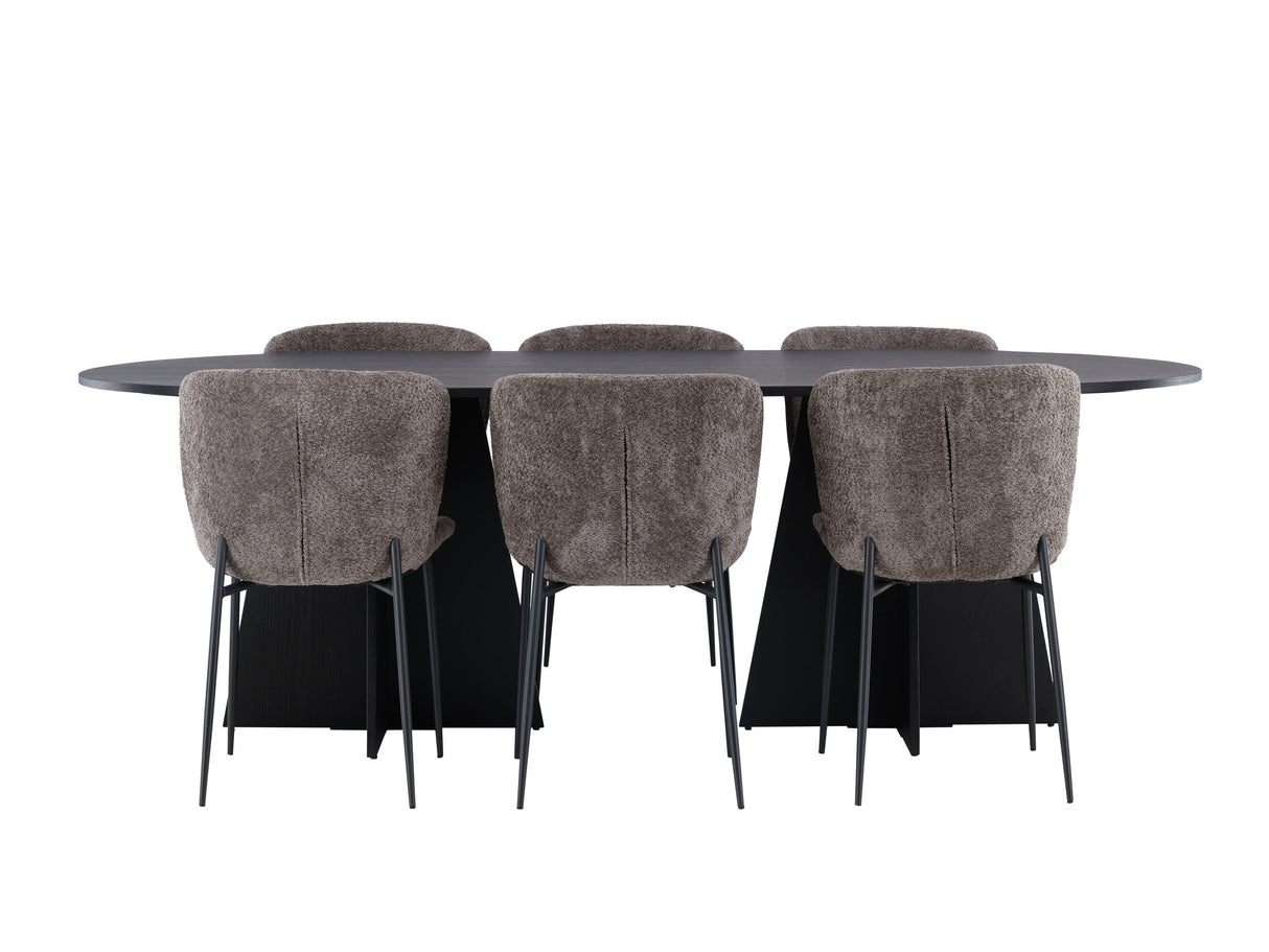 Conjunto de mesas y sillas para comedor 623429