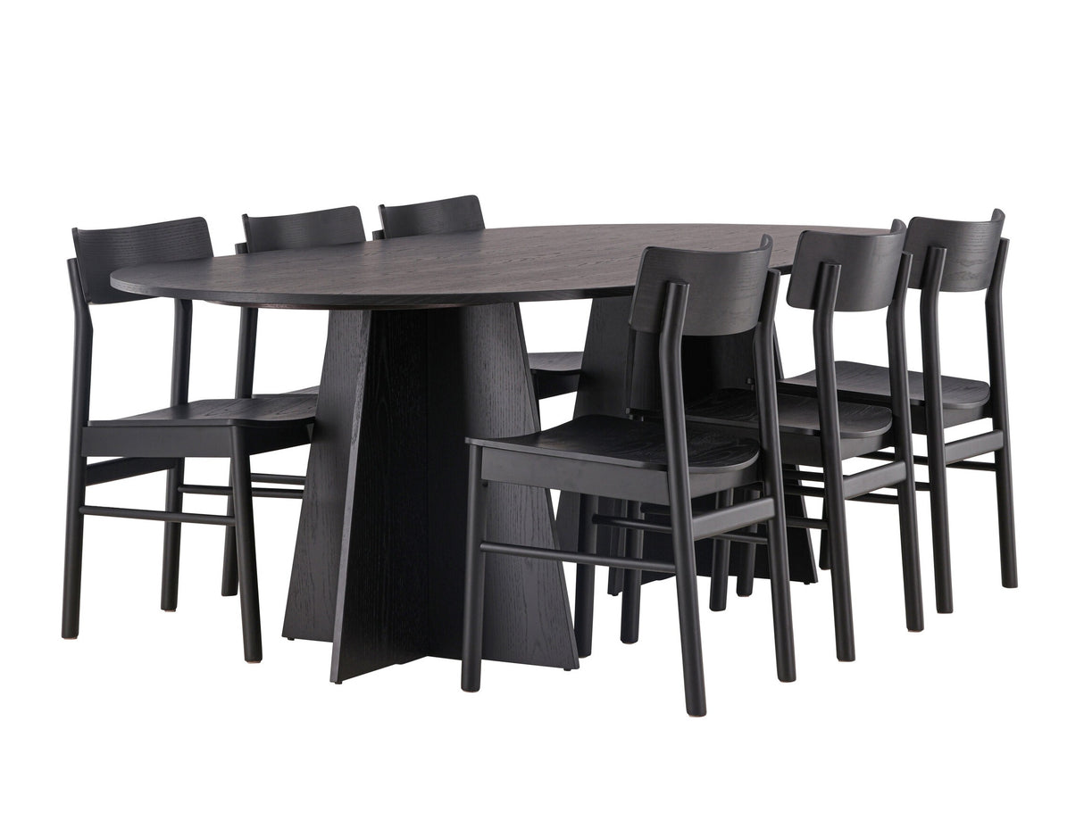 Conjunto de mesas y sillas para comedor 623445