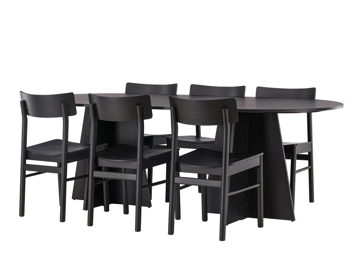 Conjunto de mesas y sillas para comedor 623445