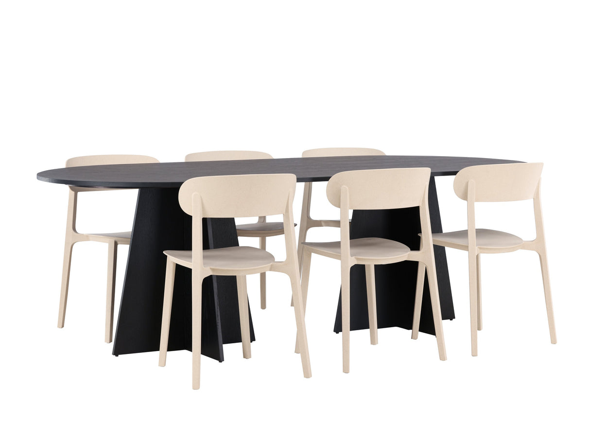 Conjunto de mesas y sillas para comedor 623460