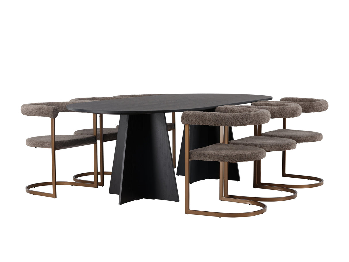 Conjunto de mesas y sillas para comedor 623479