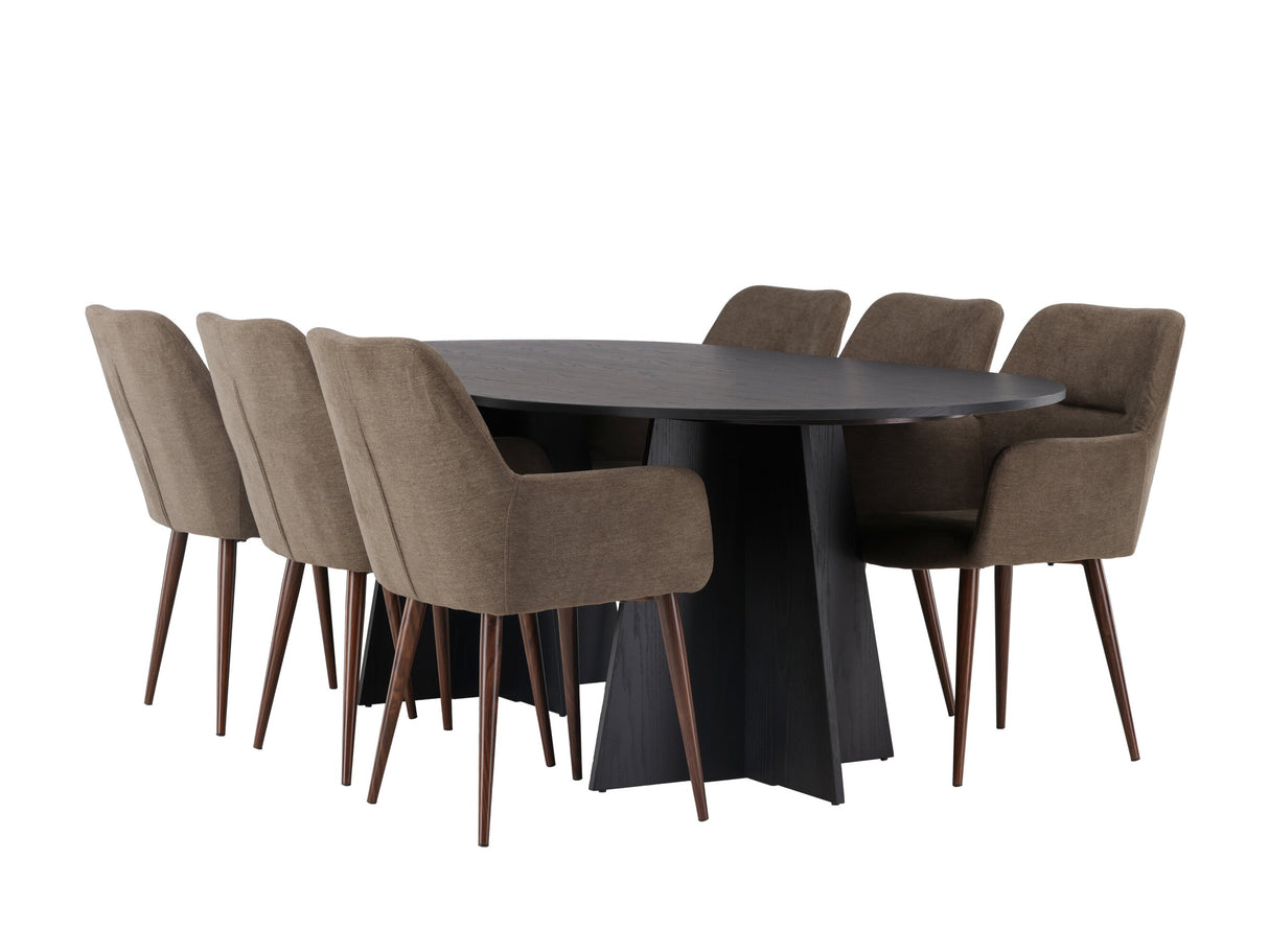 Conjunto de mesas y sillas para comedor 623481