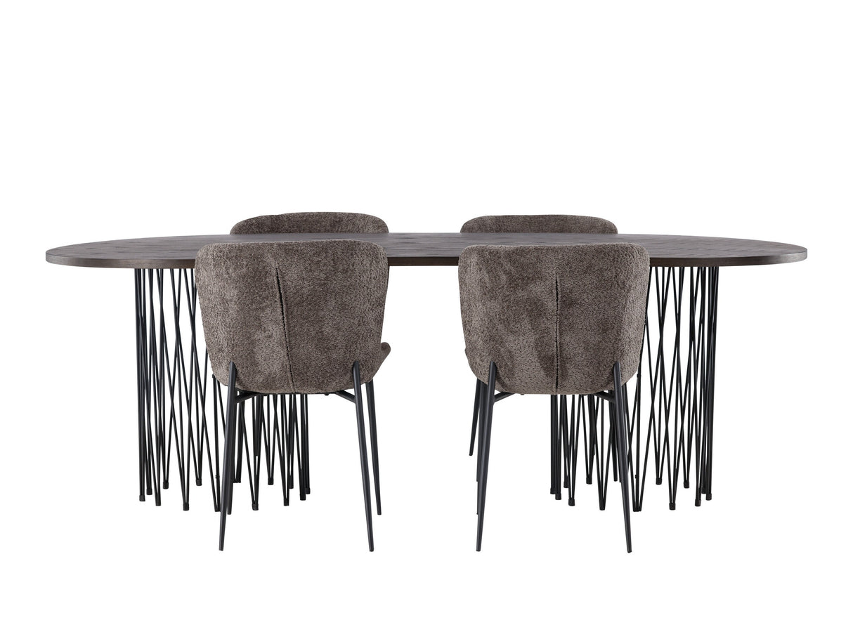 Conjunto de mesas y sillas para comedor 623514