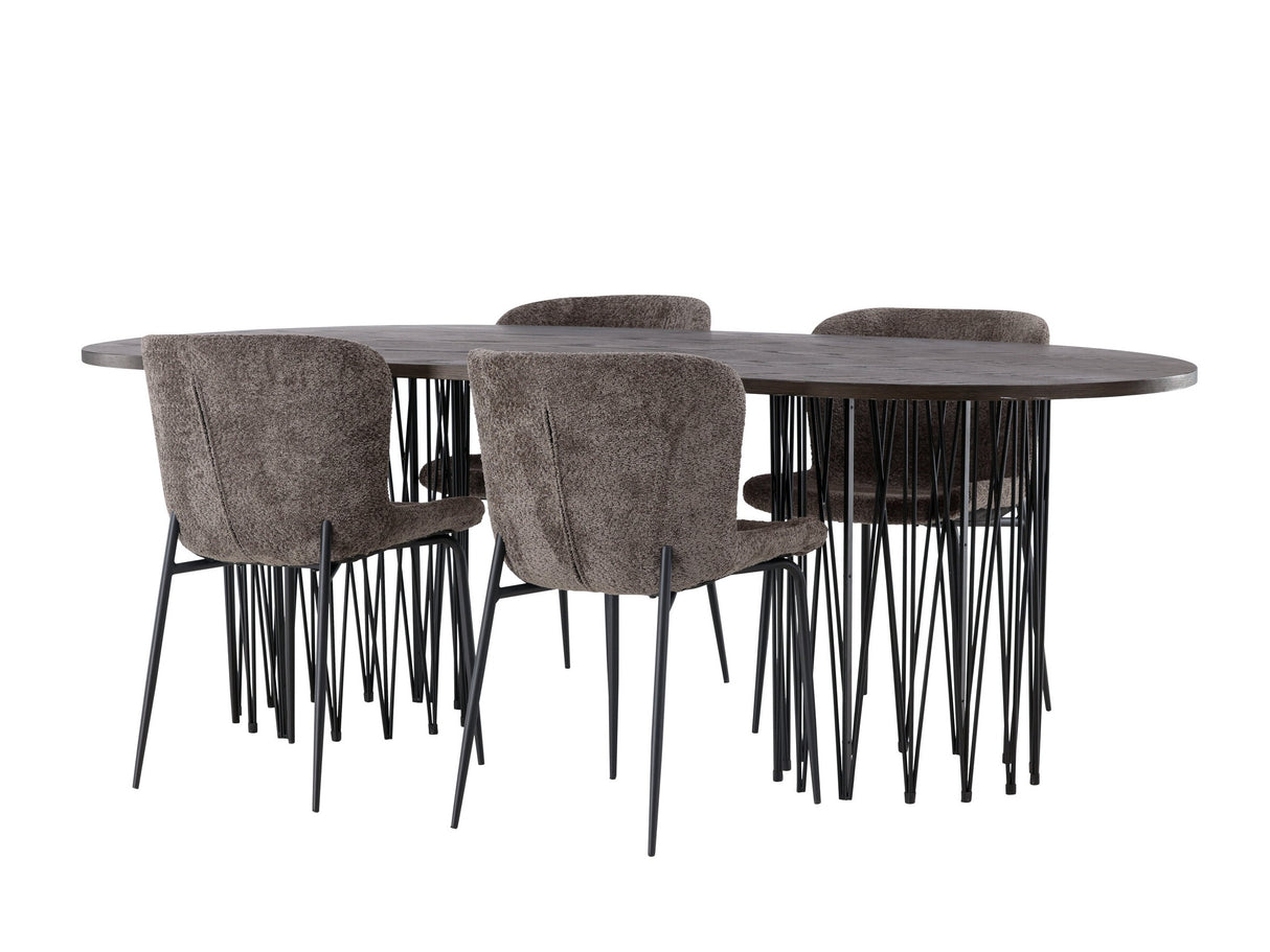 Conjunto de mesas y sillas para comedor 623514
