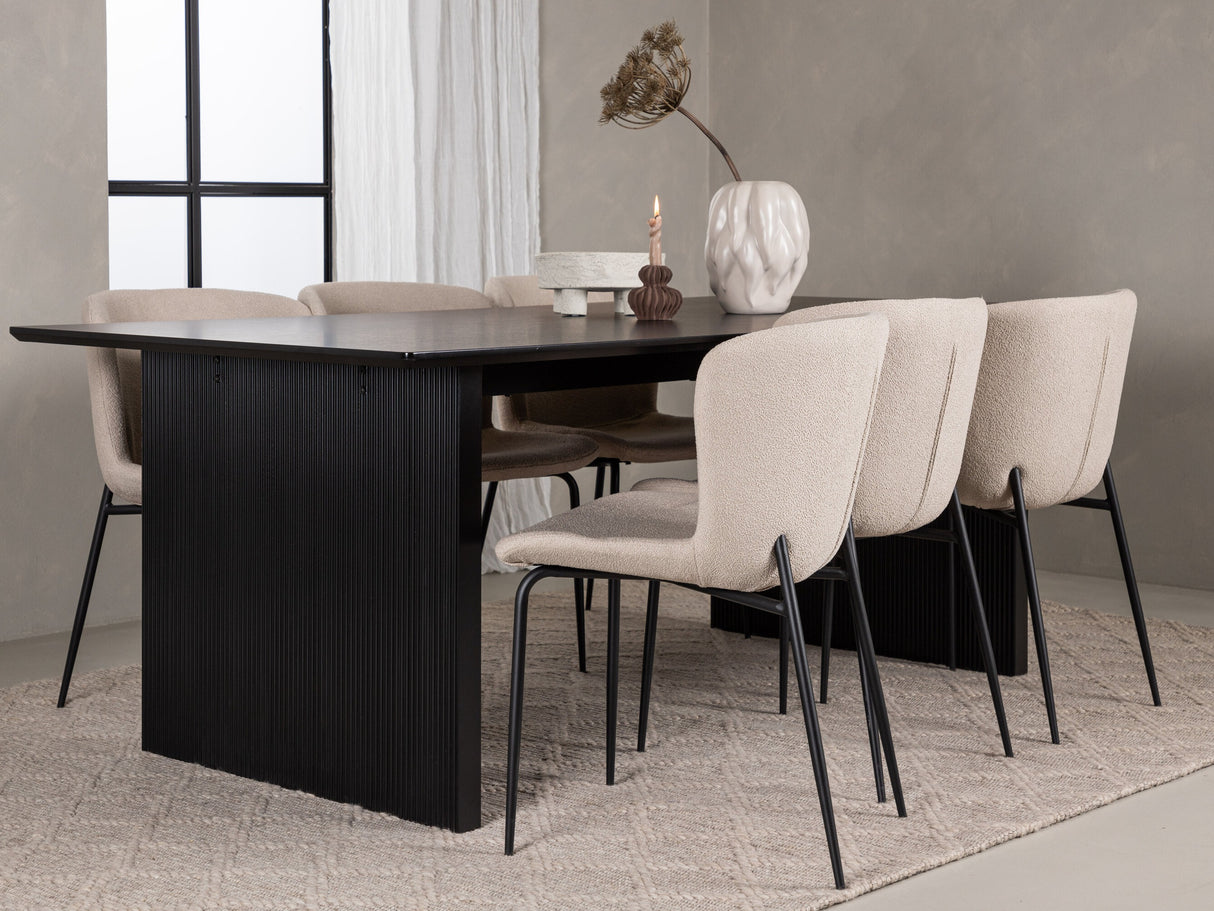 Conjunto de mesas y sillas para comedor 623537
