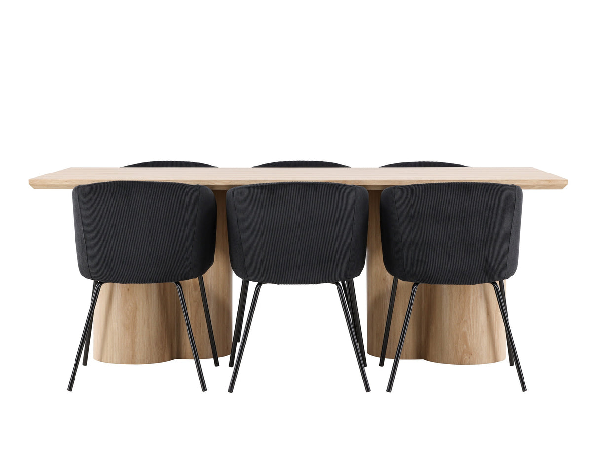 Conjunto de mesas y sillas para comedor 640254