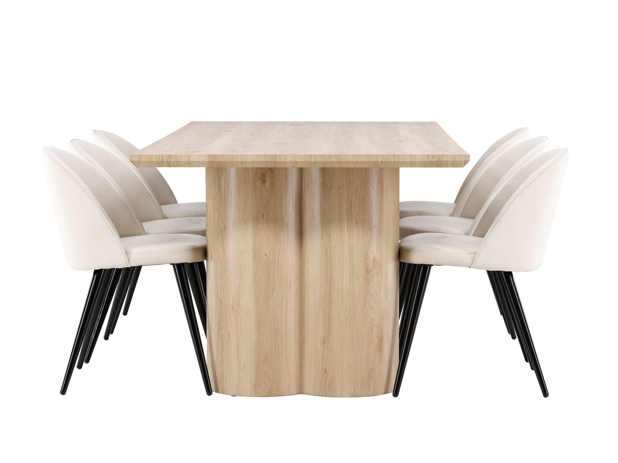 Conjunto de mesas y sillas para comedor 623578