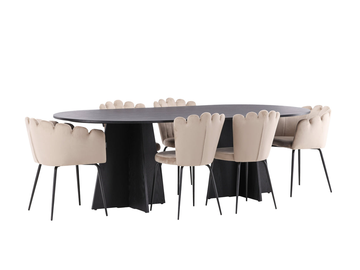 Conjunto de mesas y sillas para comedor 623621