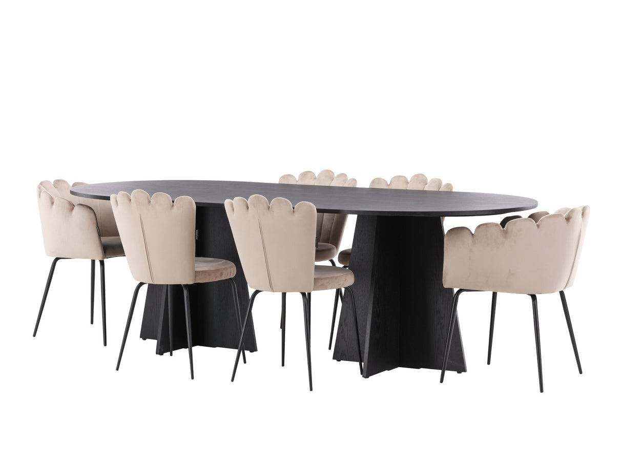 Conjunto de mesas y sillas para comedor 623621