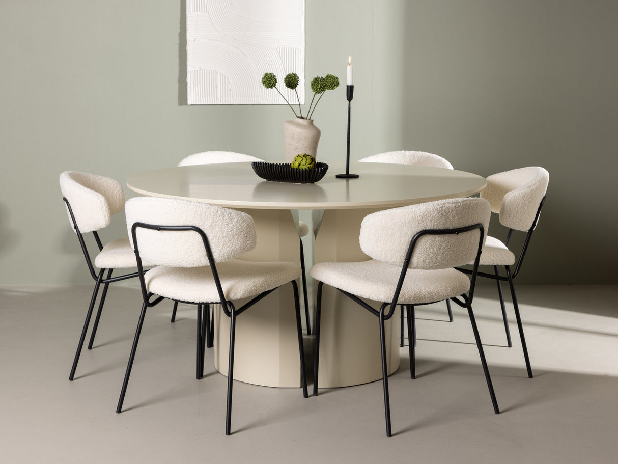 Conjunto de mesas y sillas para comedor 623807