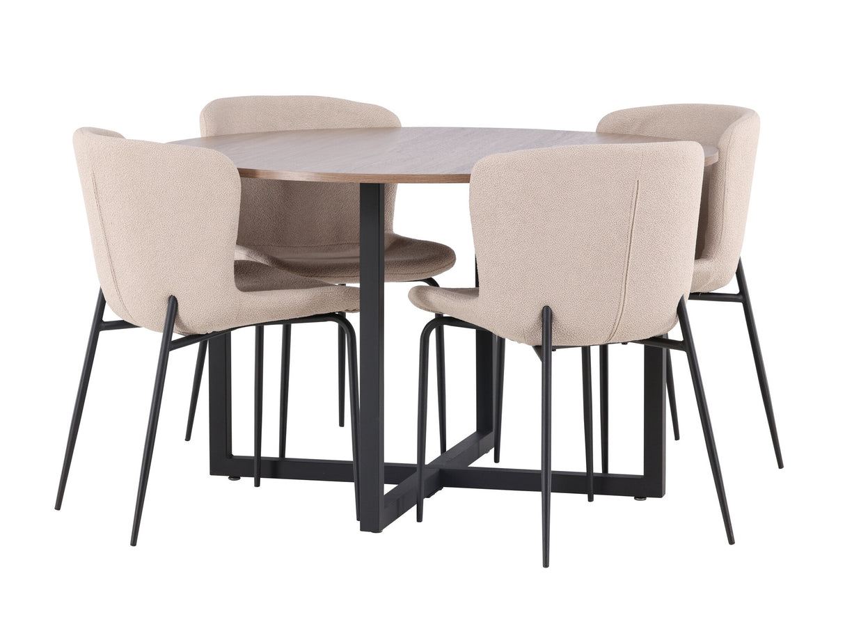 Conjunto de mesas y sillas para comedor 623816