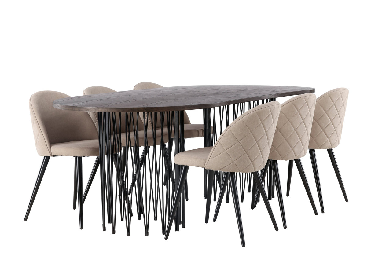 Conjunto de mesas y sillas para comedor 623845