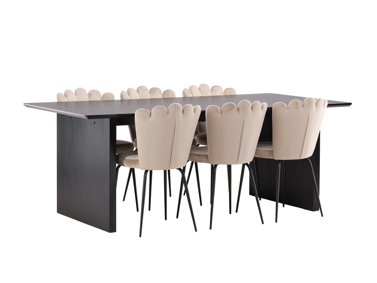 Conjunto de mesas y sillas para comedor 623855