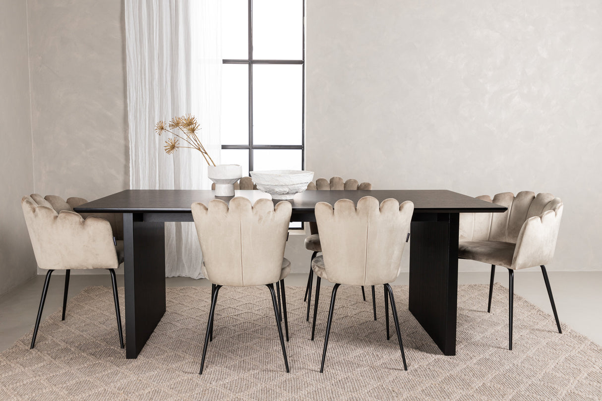 Conjunto de mesas y sillas para comedor 623858