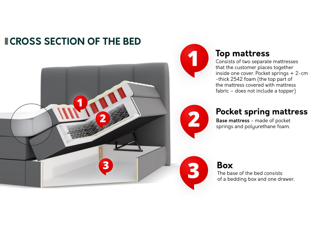 Cama continental 596997