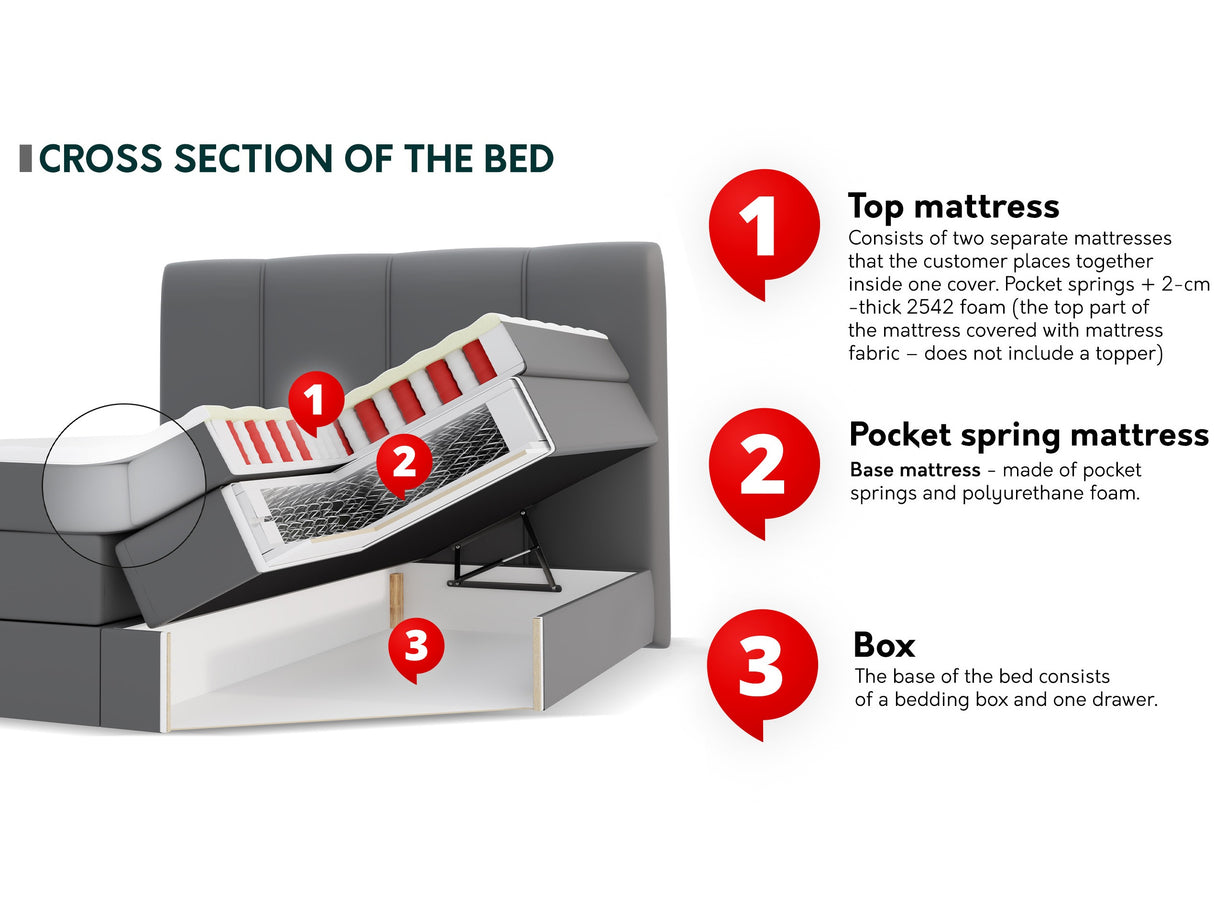 Cama continental 596997