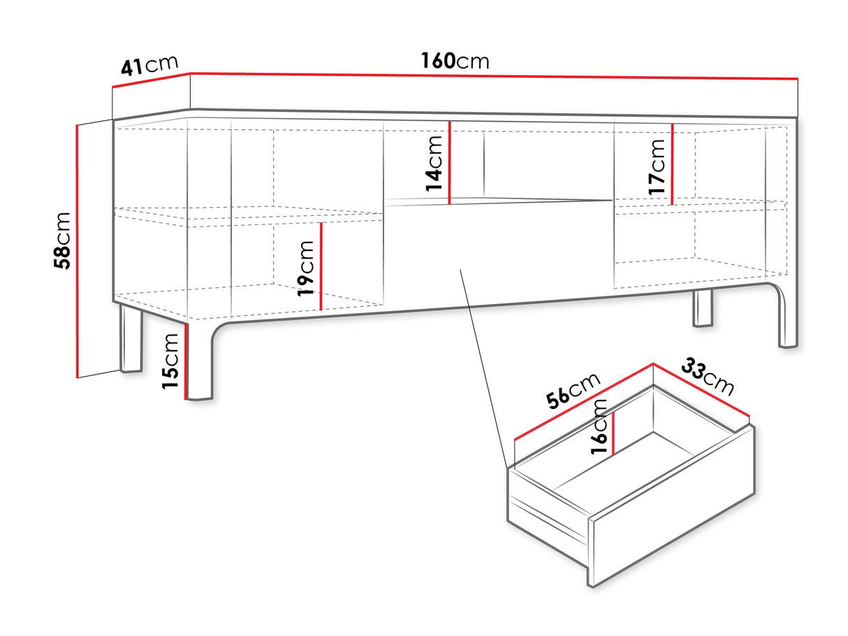 Mueble TV 626195