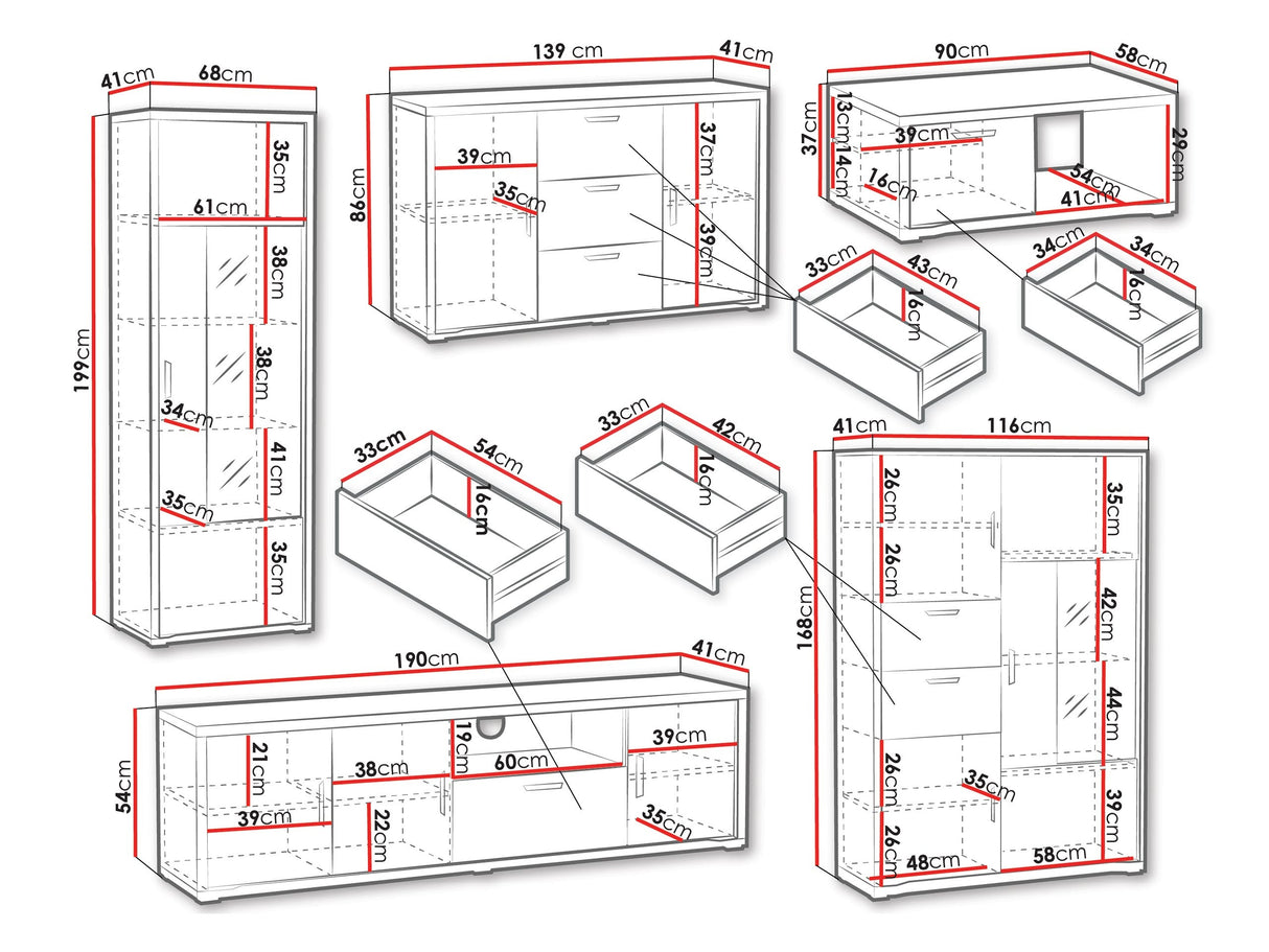 Conjunto de salón 628809