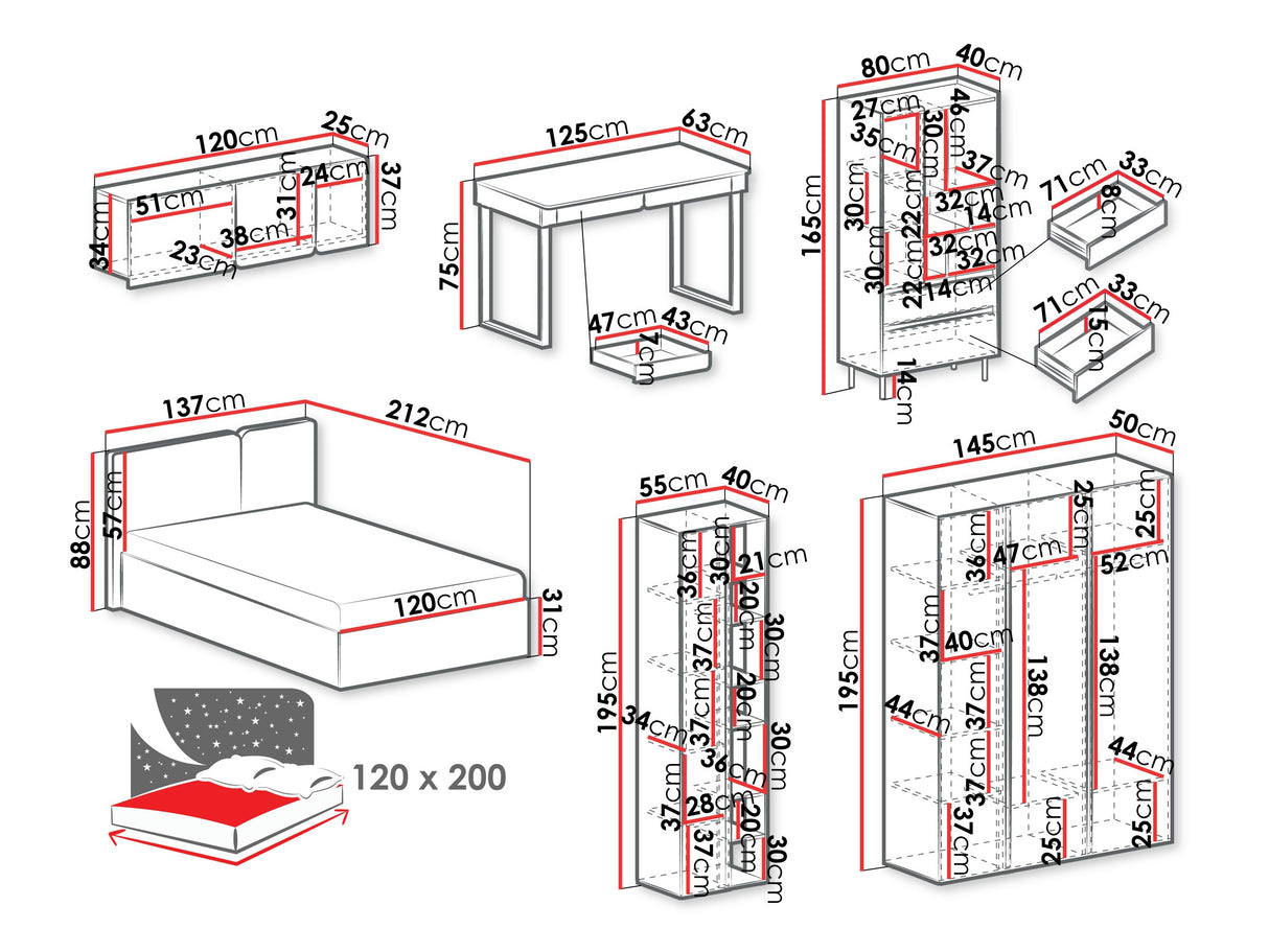 Conjuntos de muebles 629877