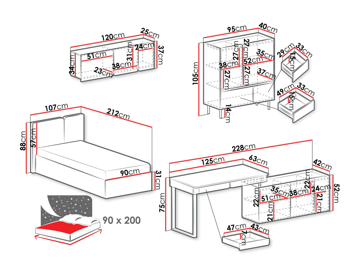 Conjuntos de muebles 629918