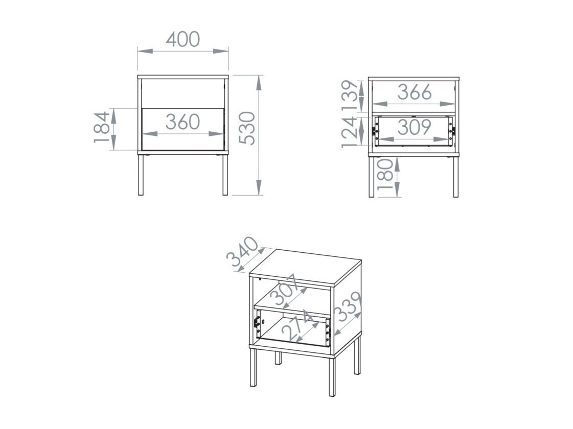 Mesilla de noche 630002
