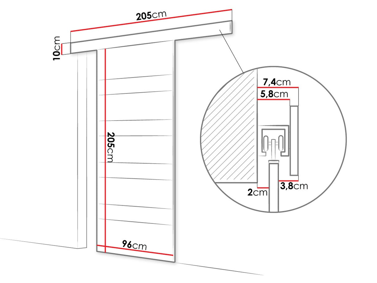 Puerta corredera 504326