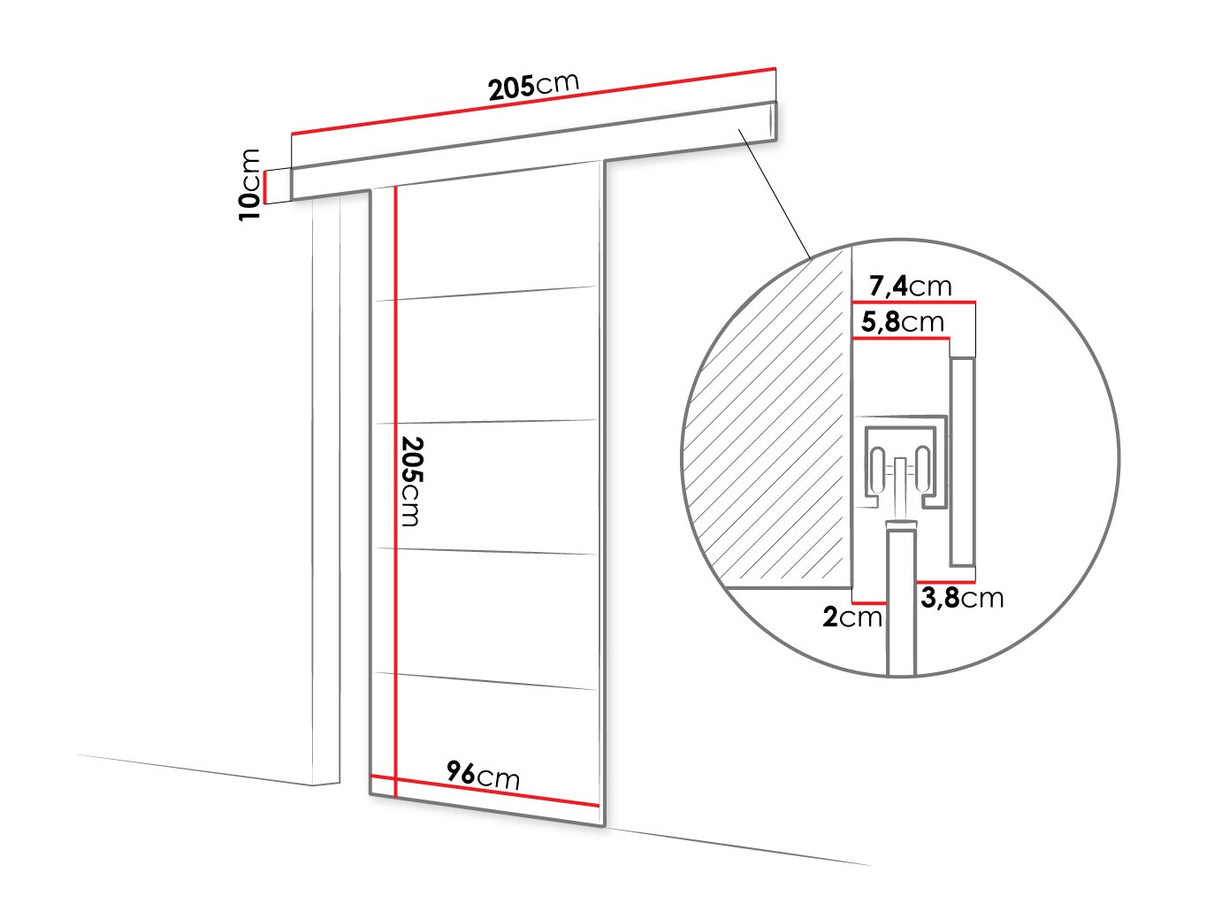 Puerta corredera 504414