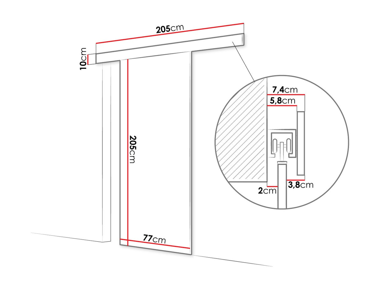 Puerta corredera 505100