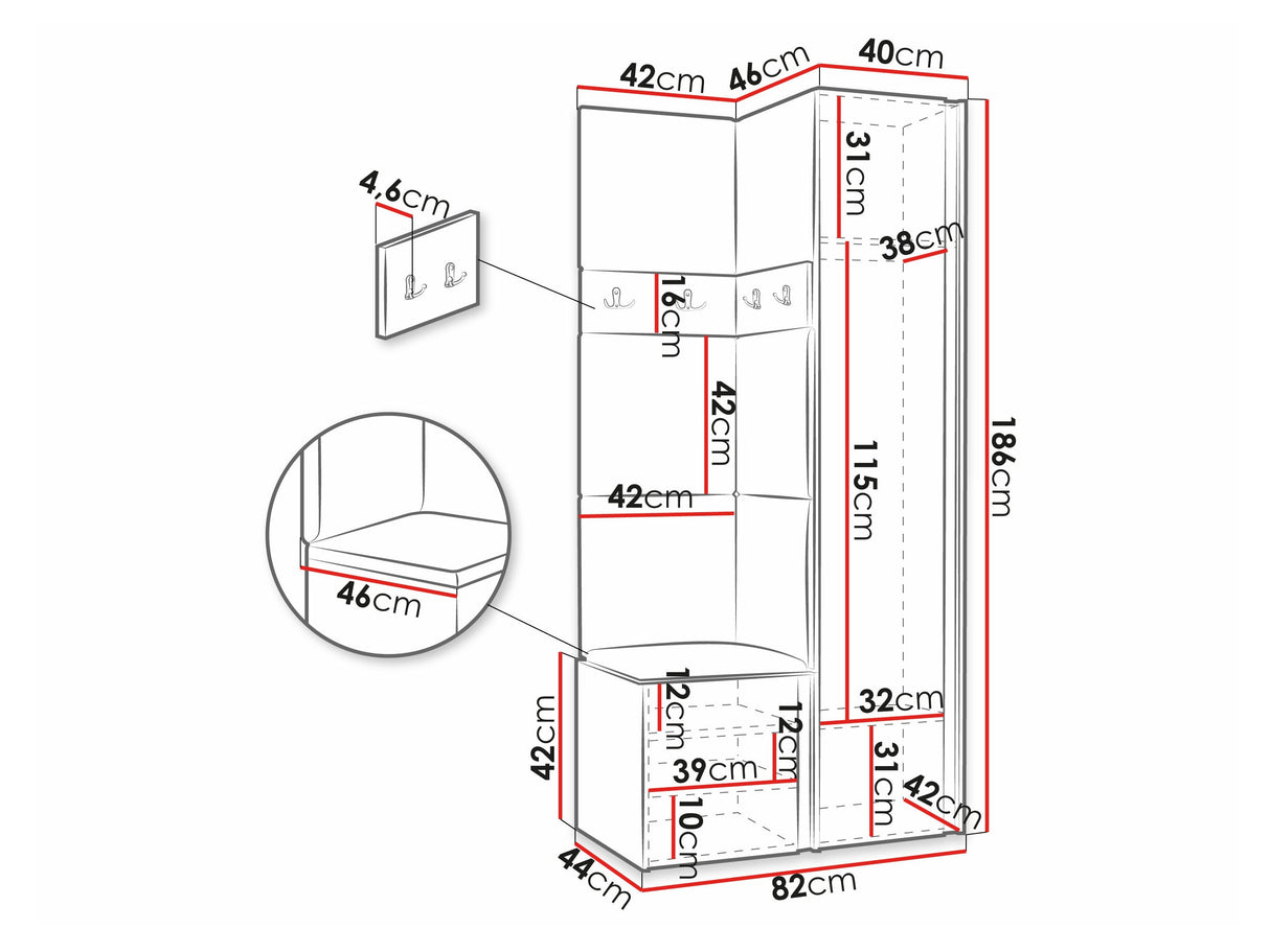 Conjunto para recibidor 474520 4481120